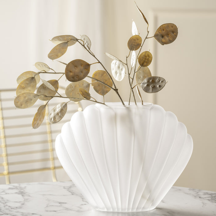 Leonardo Poesia Vaas Schelp - H 22 cm