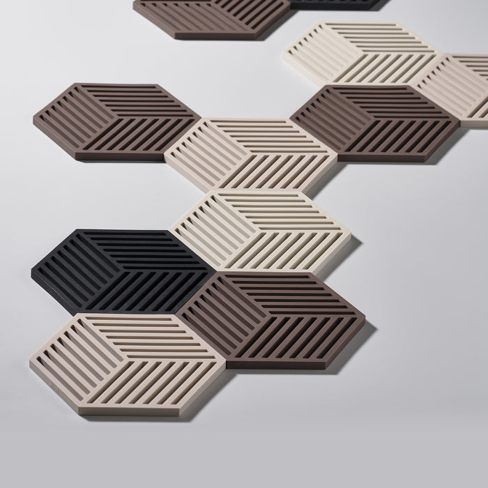 Zone Denmark Hexagon Onderzetter - Desert