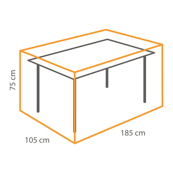 Winza Outdoor Covers Premium Beschermhoes Tafel tot 180 cm