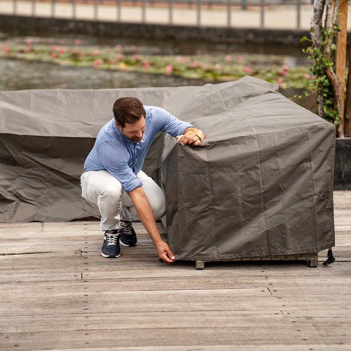 Winza Outdoor Covers Premium Loungesethoes L-vorm 300