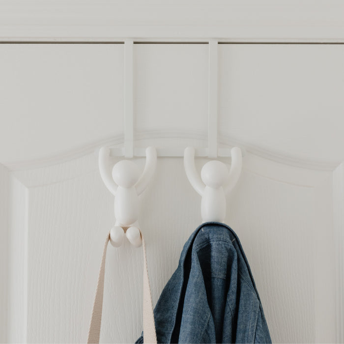 Umbra Buddy Over The Door Deurkapstok - Wit