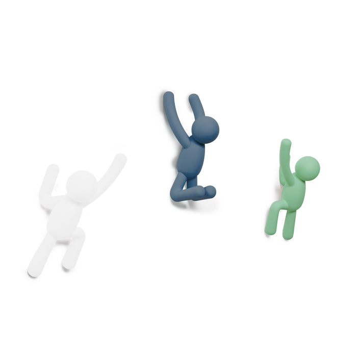 Umbra Buddy Kapstokhaken - Set van 3 - Multicolor