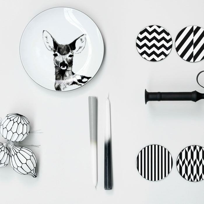 &k amsterdam Onderzetters Kurk 6 st.