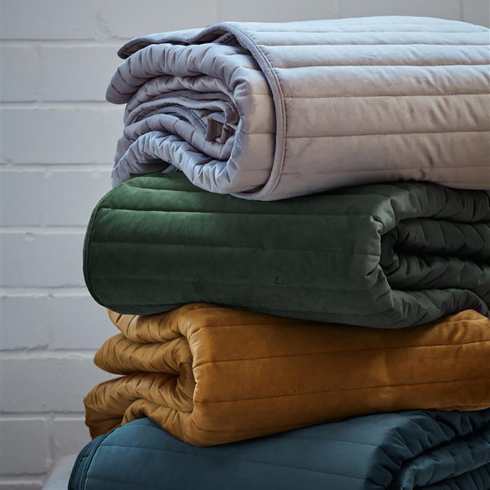 KAAT Amsterdam Confer Sprei 180 x 260 cm - Blauw