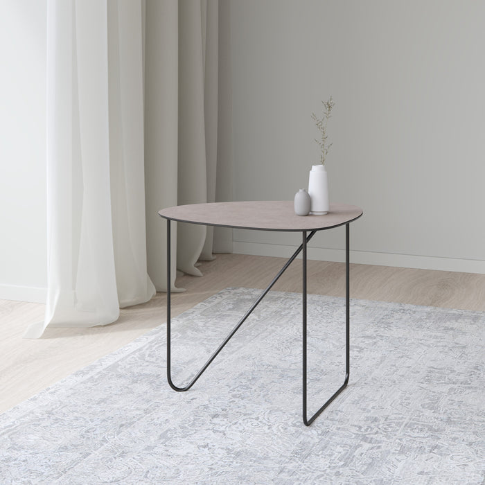 LIND DNA Curve M Salontafel - Warm Grey