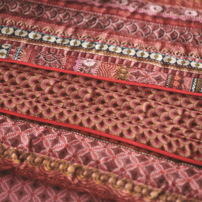 Pip Studio Ribbon Sprei 150 x 200 cm - Rood