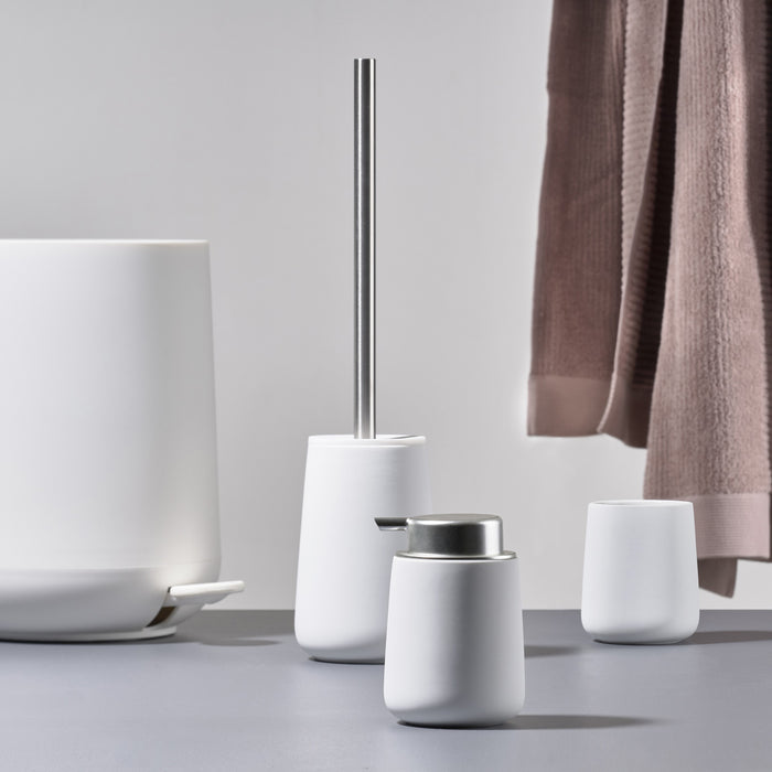 Zone Denmark Nova Toiletborstel met Houder - Wit