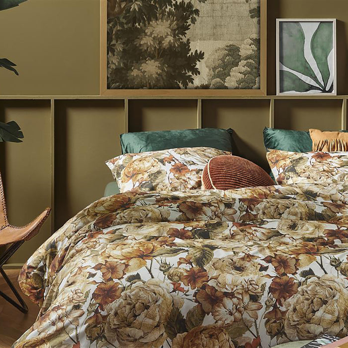 At Home by Beddinghouse Decorate Dekbedovertrek 140 x 200/220 cm - Oker