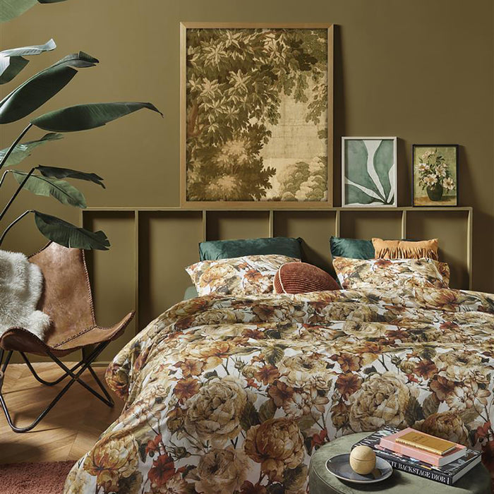 At Home by Beddinghouse Decorate Dekbedovertrek 200 x 200/220 cm - Oker