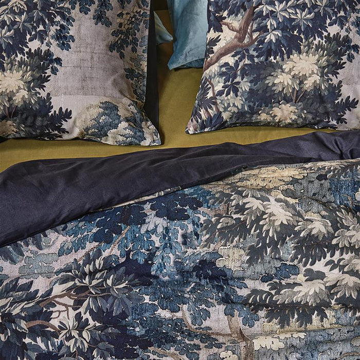 At Home by Beddinghouse From Afar Dekbedovertrek 140 x 200/220 cm - Blauw