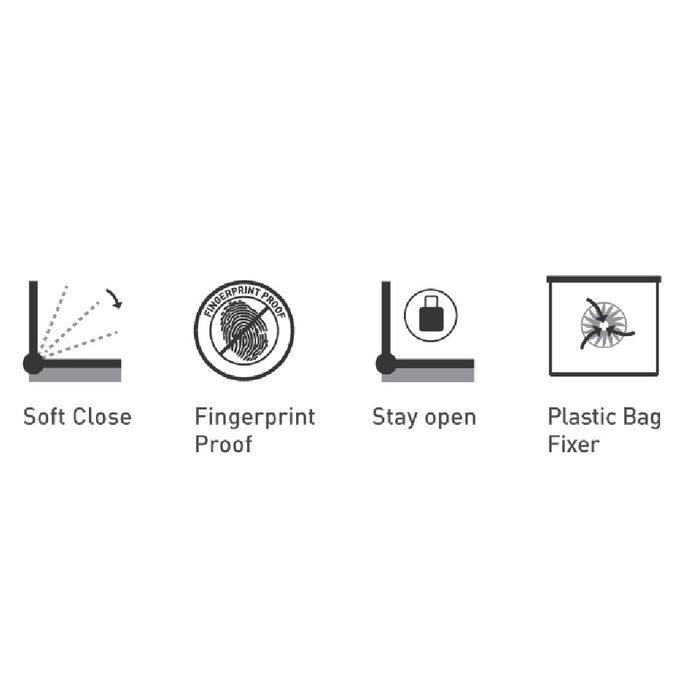 EKO - E-Cube pedaalemmer 40 liter