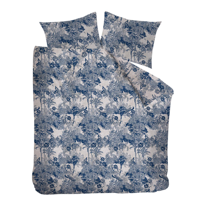 At Home by Beddinghouse Sketch Dekbedovertrek 240 x 200/220 cm - Blauw