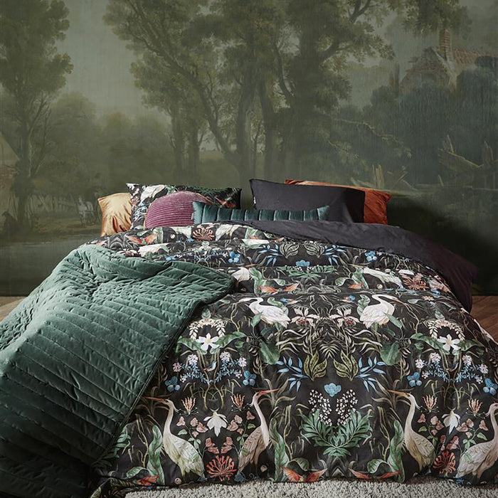 At Home by Beddinghouse Vibrant Dekbedovertrek 140 x 200/220 cm - Zwart