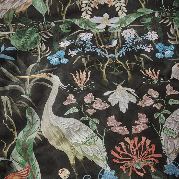 At Home by Beddinghouse Vibrant Dekbedovertrek 200 x 200/220 cm - Zwart