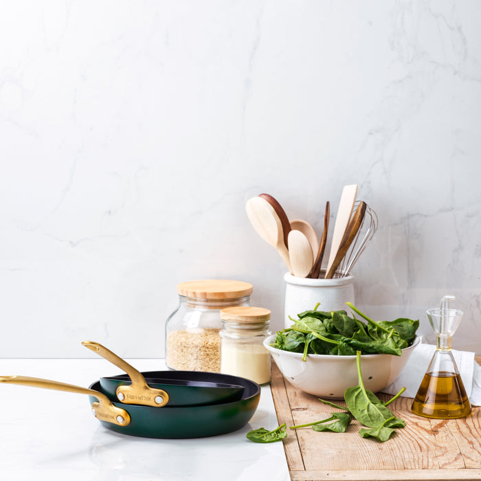 Greenpan Craft Koekenpannenset - Groen 2-delig