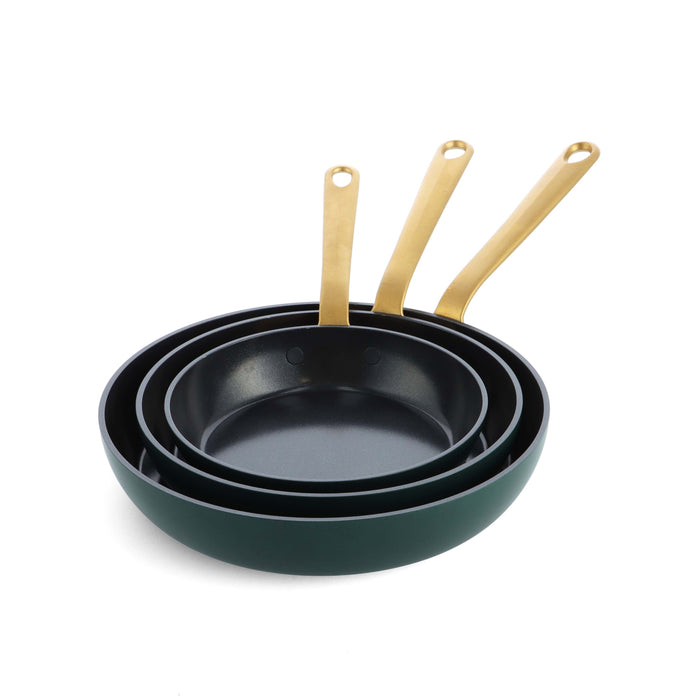 Greenpan Craft Koekenpannenset - Groen 3-delig