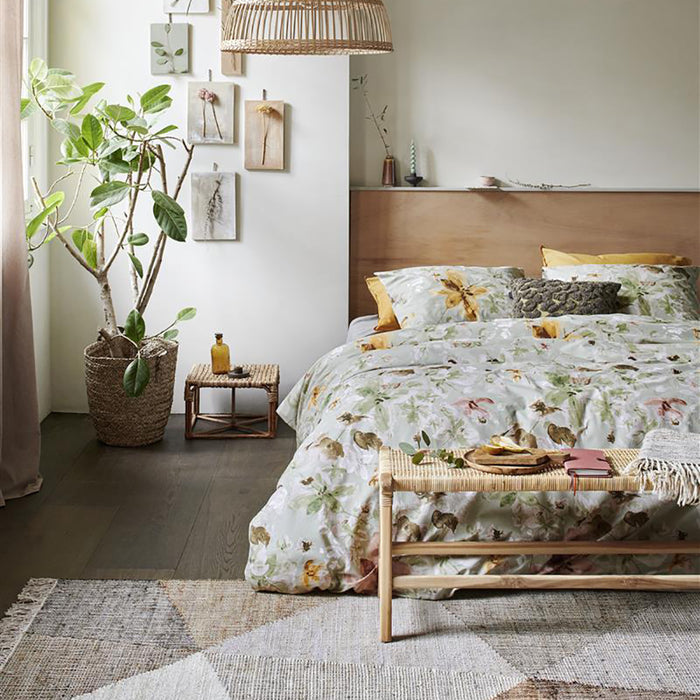 Ariadne at Home Pretty Dekbedovertrek 200 x 200/220 cm - Groen