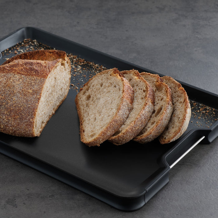 Joseph Joseph Cut & Carve Snijplank - Zwart - L