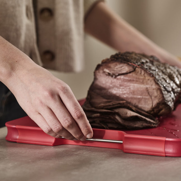 Joseph Joseph Cut & Carve Snijplank - Rood - XL