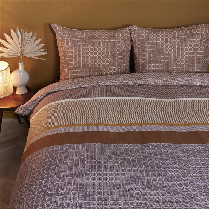 Beddinghouse Birger Dekbedovertrek 240 x 200/220 cm - Mauve