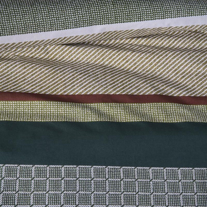 Beddinghouse Birger Dekbedovertrek 240 x 200/220 cm - Olijfgroen