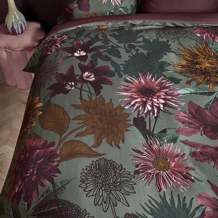 Beddinghouse Dahlias Dekbedovertrek 140 x 200/220 cm - Multicolor