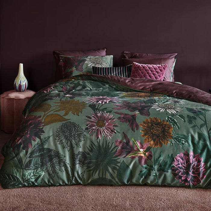 Beddinghouse Dahlias Dekbedovertrek 200 x 200/220 cm - Multicolor