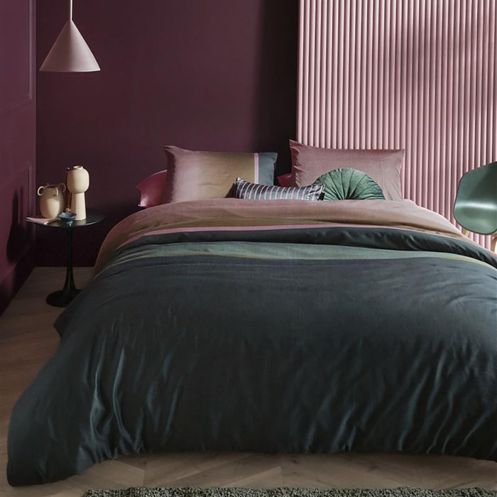 Beddinghouse Kian Dekbedovertrek 200 x 200/220 cm - Groen