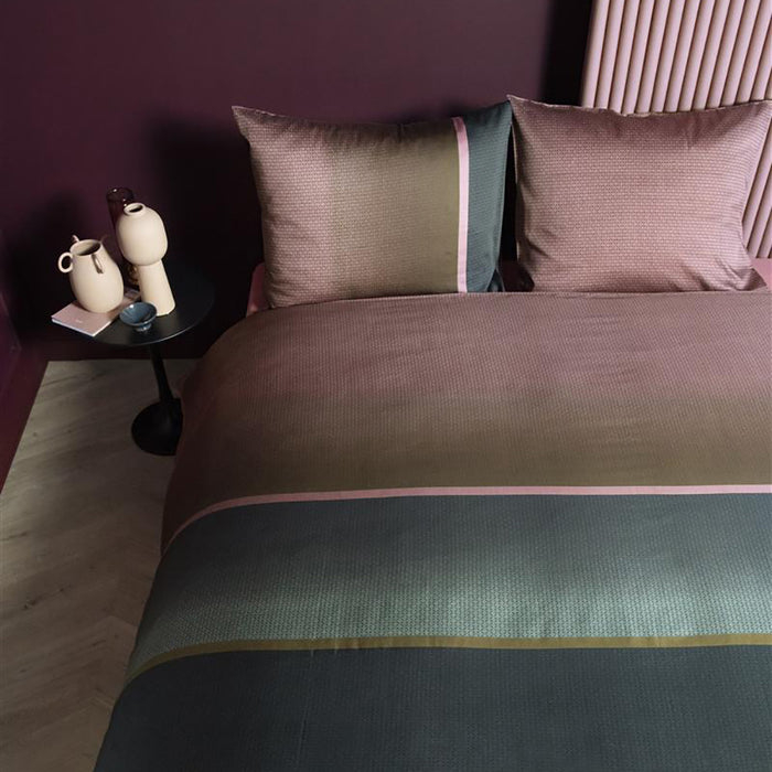 Beddinghouse Kian Dekbedovertrek 240 x 200/220 cm - Groen