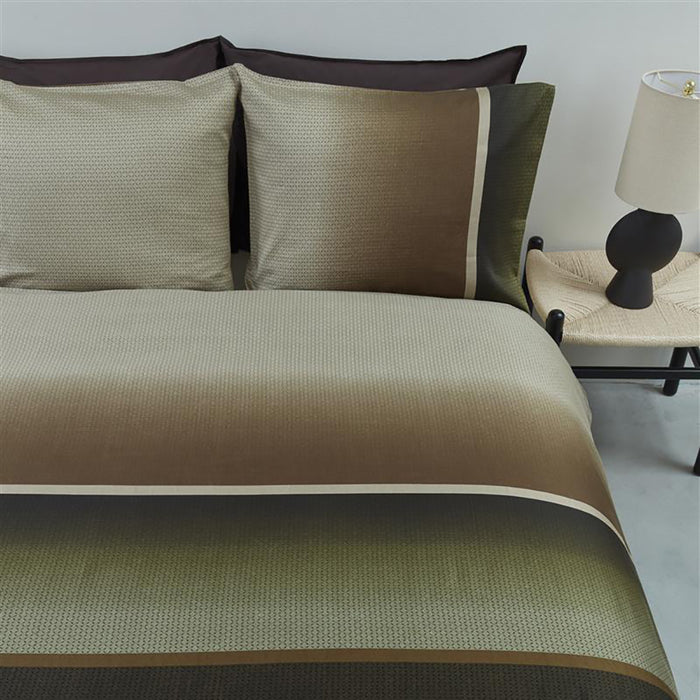 Beddinghouse Kian Dekbedovertrek 140 x 200/220 cm - Olijfgroen