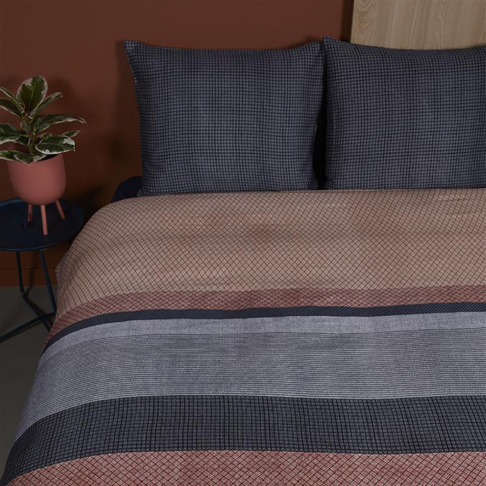 Beddinghouse Kyle Dekbedovertrek 140 x 200/220 cm - Blauw