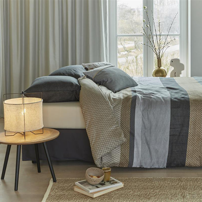 Beddinghouse Kyle Dekbedovertrek 240 x 200/220 cm - Grijs