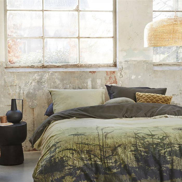 Beddinghouse Le Matin Dekbedovertrek 140 x 200/220 cm - Groen