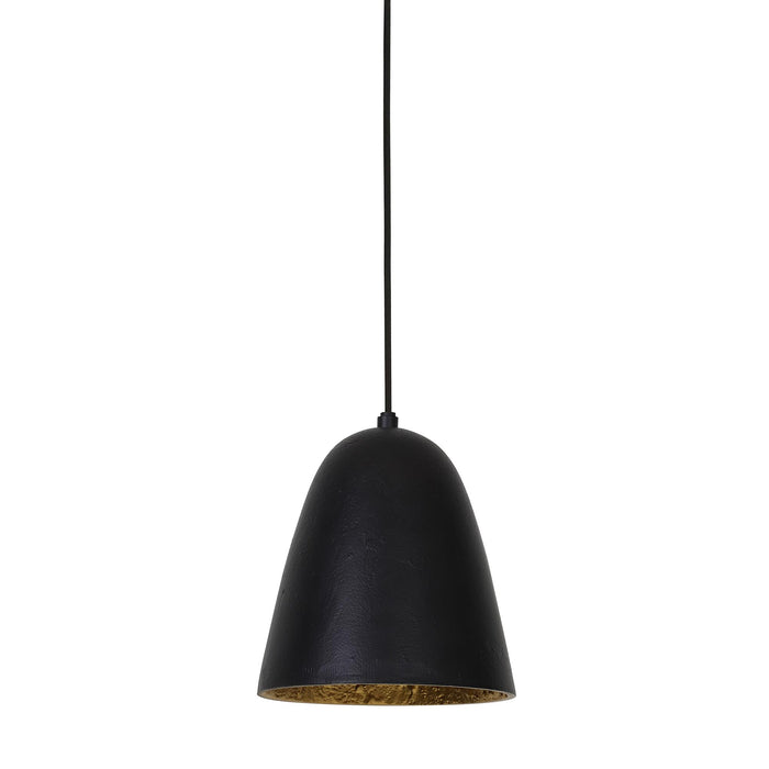 Light & Living Hanglamp Sumeri - Zwart|Goud - Ø18cm