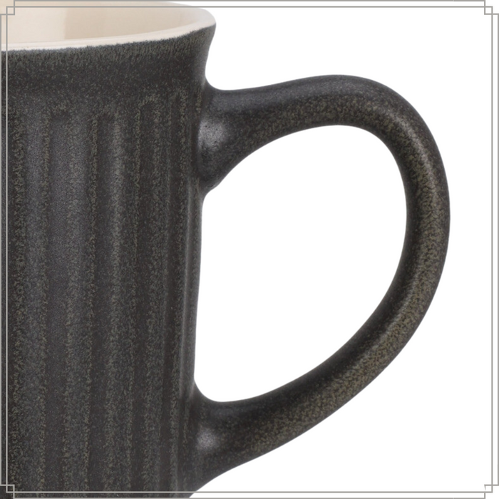 OTIX Koffiekopjes met Oor Set van 4 Koffietassen 200ml Theemok Aar...