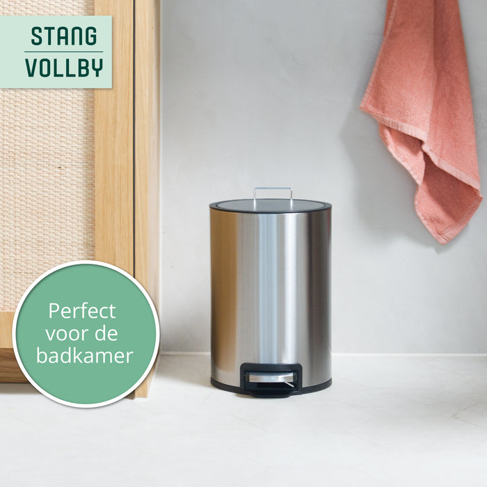 StangVollby Kallax Pedaalemmer - 5 Liter - RVS