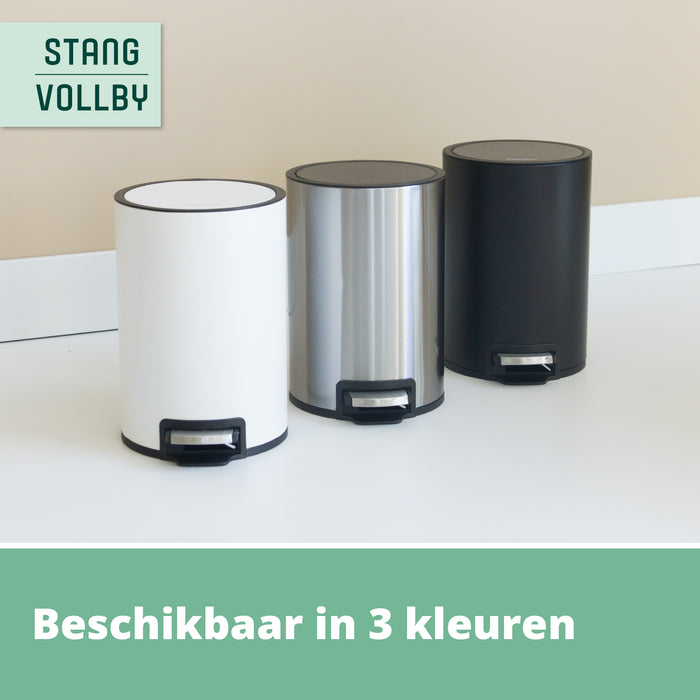 StangVollby Kallax Pedaalemmer - 5 Liter - RVS