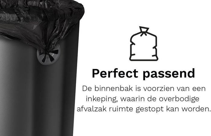 StangVollby Docksta pedaalemmer - 12 liter - Wit