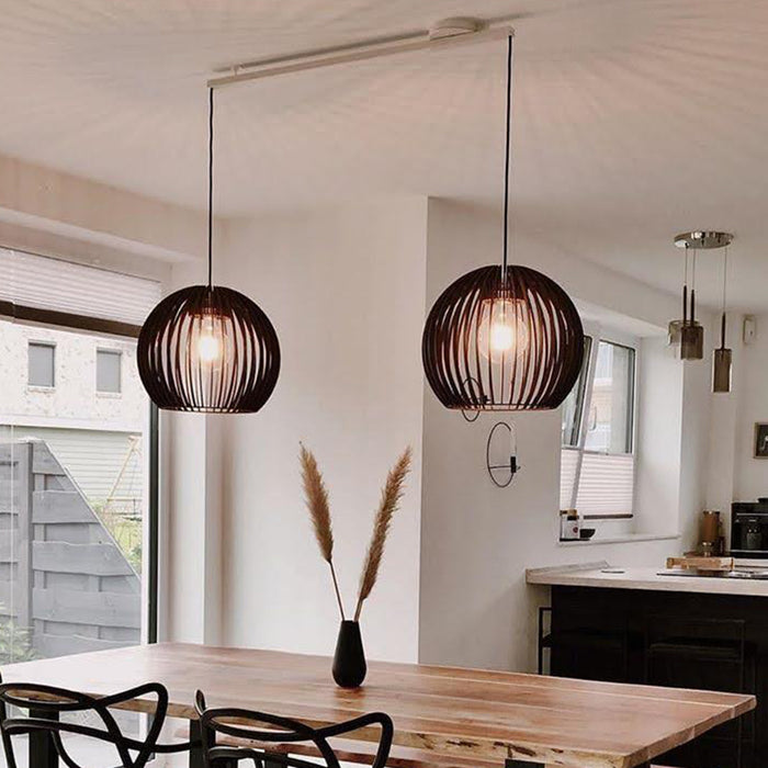 Lightswing® - Twin Ophangsysteem voor twee Hanglampen - Mat wit 110cm