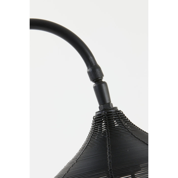 Light & Living Tafellamp Alvaro - Zwart - 27x20x61cm