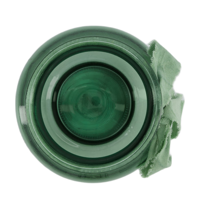 Dijk Natural Collections-Vaas gerecycled glas-Groen-20x25