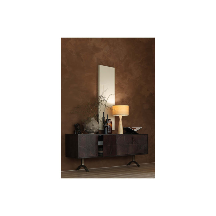 WOOOD Decennia Vaas - Ceramic - Curry - 30x14x14