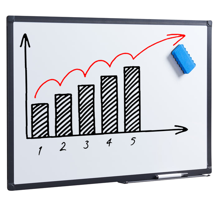 ACAZA Memobord Zwart