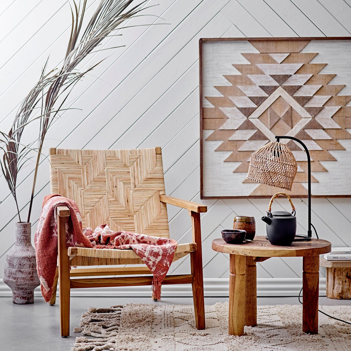 Bloomingville Leia Tafellamp - Rotan