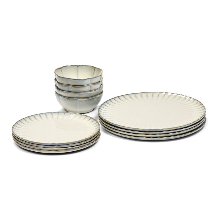 SERAX - Sergio Herman - Inku Serviesset 12-delig - Wit