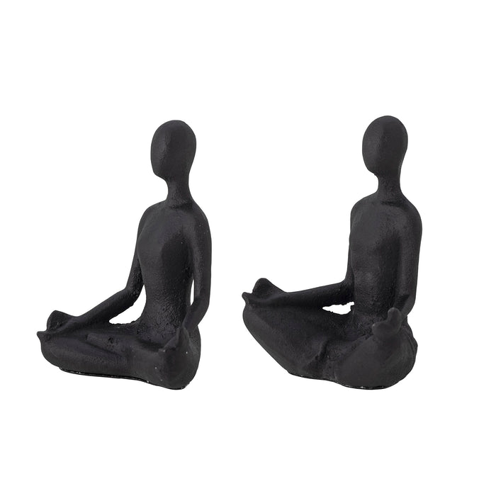 Bloomingville Talya Boekensteun - Zwart