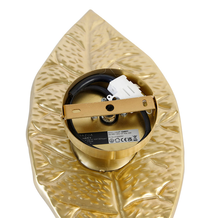 QAZQA Design wandlamp antiek goud - Nora