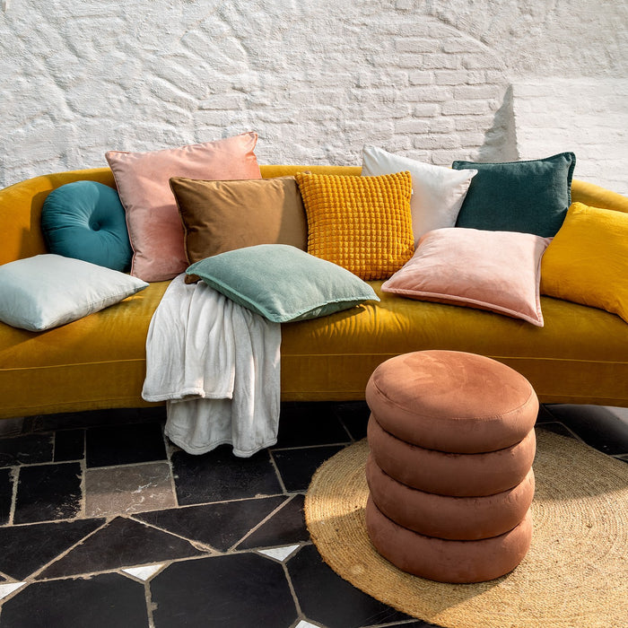 Dutch Decor sierkussen Rome - 45x45 cm Golden Glow