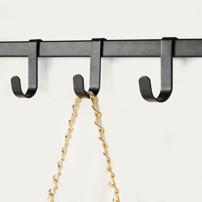 ACAZA Wandkapstok Zwart