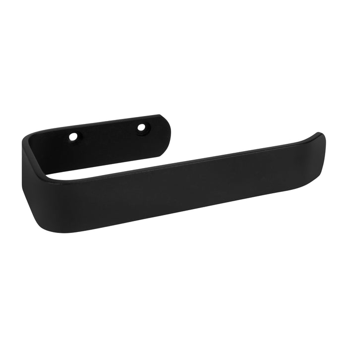 QUVIO Toiletrolhouder - Metaal - Zwart